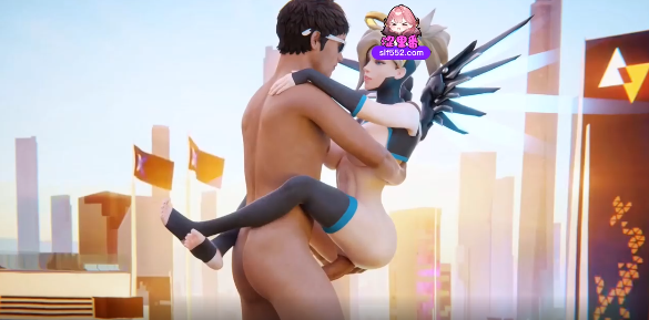 3D激情天使救生员：女牛仔装扮守望先锋双重诱惑 海报