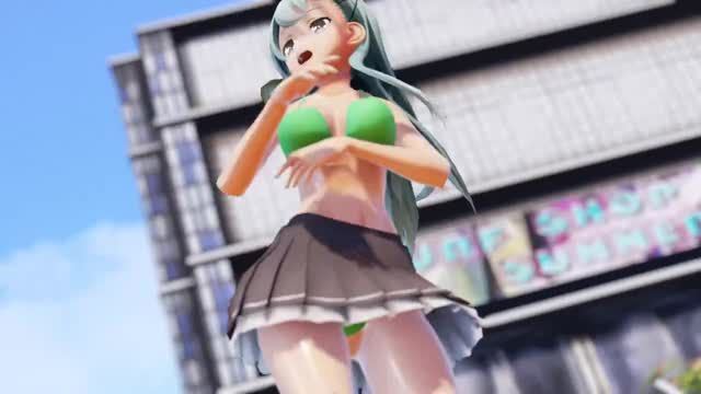 3D色情MMD：铃屋和熊野度假村双飞盛宴，高潮喷水淫叫不断！ 海报