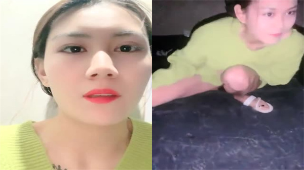 深夜偷拍！高颜值性感辣妹在小区天台大胆露出自慰 真实自拍摄像视角 海报