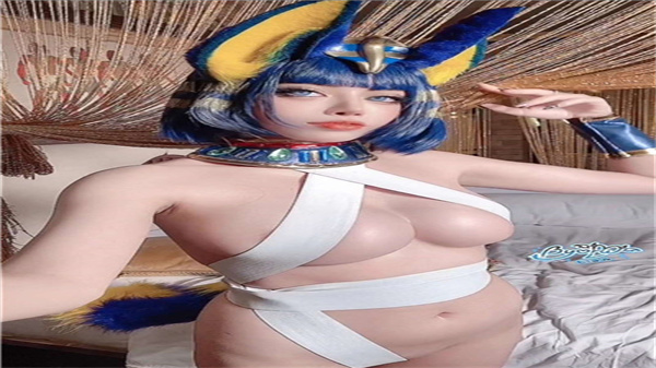 浴室热舞！埃及猫娘扭动性感身躯，挑逗你的每一根神经 海报