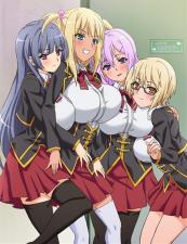 爆乳淫乱学院终极篇：解锁后宫全员中出の禁忌乐园 海报