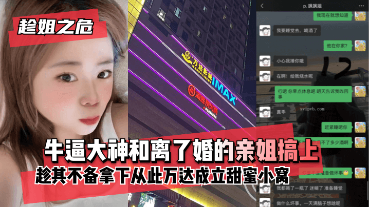 【趁姐之危】牛逼大神和离了婚的亲姐搞上趁其不备~拿下~从此万达成立甜蜜小窝的啊 海报