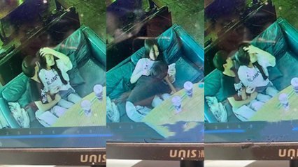 网爆流出吃瓜广西玉林仙尼奶茶店口交门事件被同学认出是本校高冷女神！ 海报