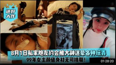 8月1日私家炮友约会被大神迷晕各种玩弄. 海报