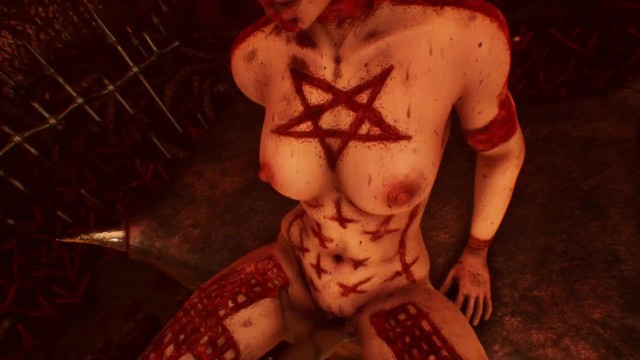 【3D】魅魔和怪物女孩在地狱中激情啪啪 海报
