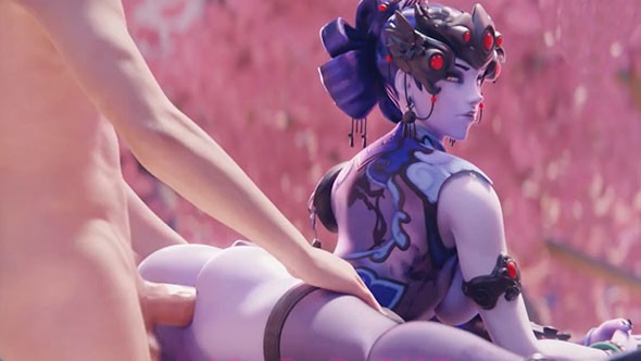 黑寡妇的大屁股 海报